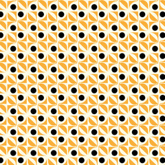 vector seamless pattern with gold stars