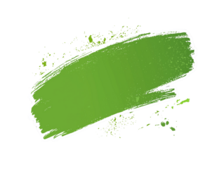 Abstract Green Paint Stroke Texture Background Grunge Design Element