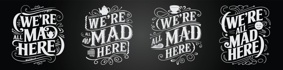 Naklejka premium Dynamic Blackboard Lettering with Comic Energy and Cool Sayings