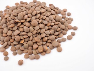 유기농 렌틸콩, 콩, 요리재료 