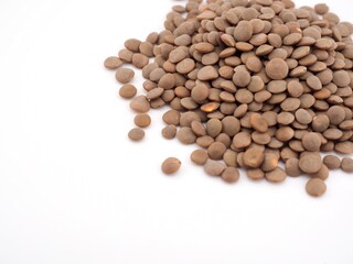 유기농 렌틸콩, 콩, 요리재료 