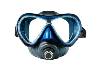 Dive mask isolated on transparent or white background