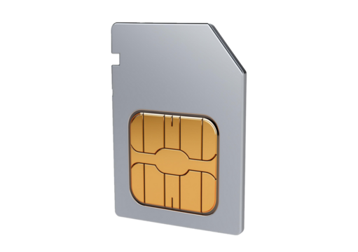 Card isolated on transparent or white background
