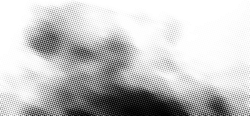 black and white halftone abstract background