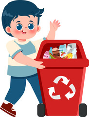 Childrens Celebrate Earth Day to Campaign Go Green in Nature