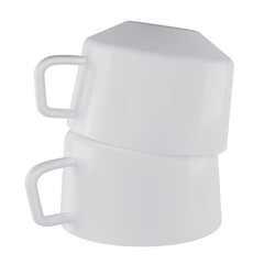 coffee cup isolated on white