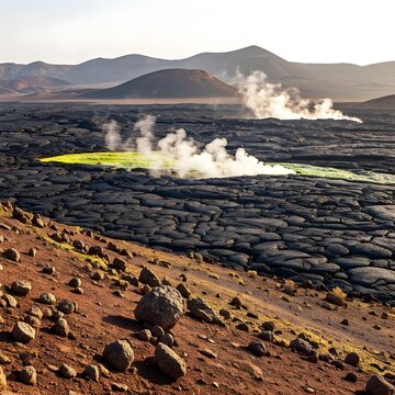 Dankalia Volcanic Landscape