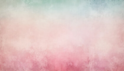 Obraz premium Soft Gradient Background Texture with Pastel Pink and Teal Colors
