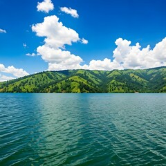 Obraz premium Lake Kivu Shoreline