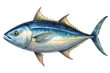 Obraz premium fish isolated on white background