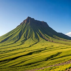 Obraz premium Shimbiris Peak – The Highest Mountain in Somalia