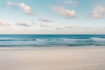 Obraz premium Waves on the beach as a background. Beautiful natural background at the summer time