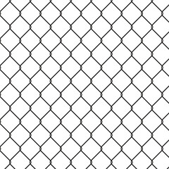 Mesh seamless pattern, grill pattern geometric, Background black and white