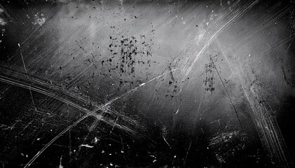 abstract black and white grunge texture background with scratches and distressed effects