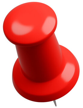 3D背景素材_画鋲_赤