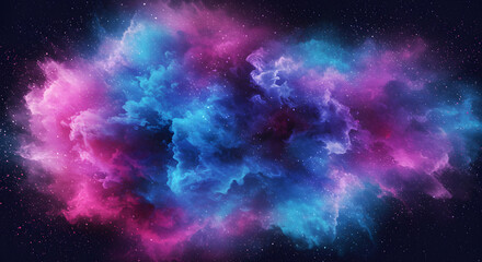 Naklejka premium Cosmic Color Symphony