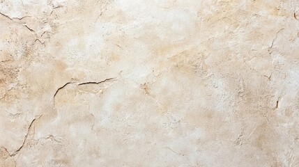 Fototapeta premium Beige Textured Wall Background Subtle Cream Stone Surface