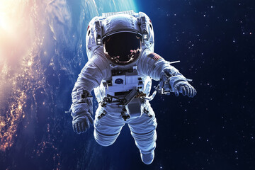Fototapeta premium astronaut in space