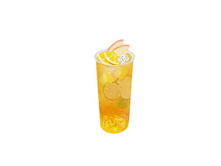 Drinks with fruit