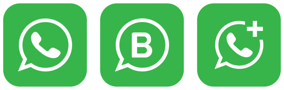 whatsapp business new logo icon vector