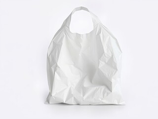 White Plastic Shopping Bag