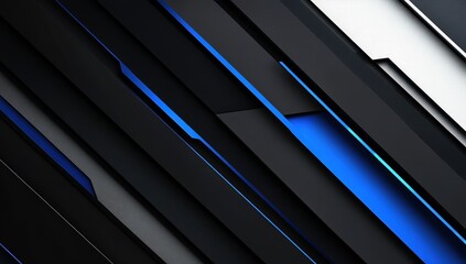 Obraz premium Abstract Geometric Technology Background