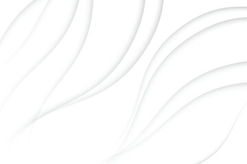 gray and white abstract background wavy modern vector illustration