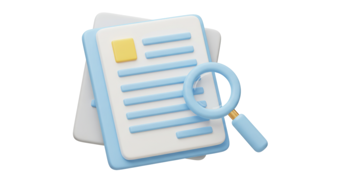 Isolated Documents Research Magnifier