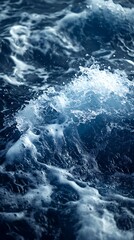 Elegant light blue waves with soft gradient texture high resolution image