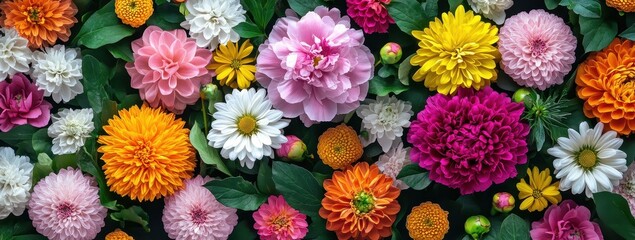 Stunning Colorful Floral Arrangement