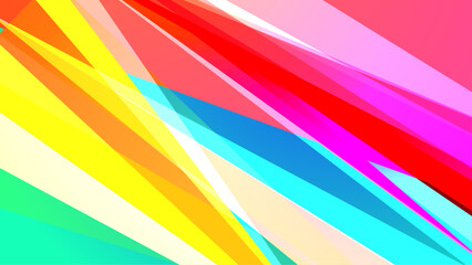 clean and minimal colorful abstract design geometric vector illustration