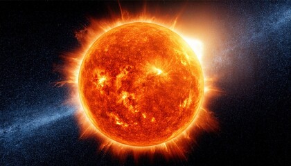 Obraz premium sun in space