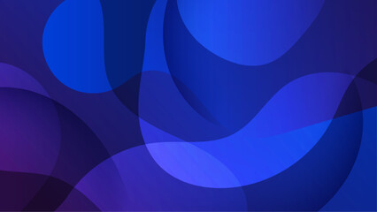 clean background abstract blue shape vector illustration, perfect for digital banner, business presentation, and social media design