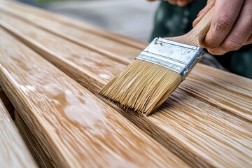 Applying Wood Finish: Expert Craftsmanship