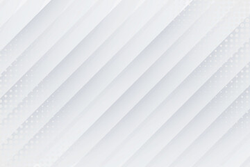 Obraz premium white background with abstract gradient color geometric shape graphic design decoration