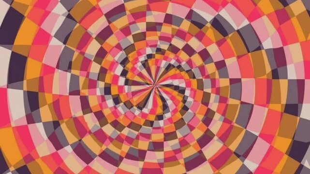 abstract colorful circles