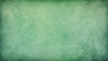 Green Grunge Texture Background with Subtle Light Ideal for Design