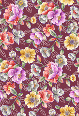 seamless floral pattern