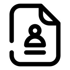 business dashed line icon