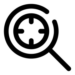 business dashed line icon