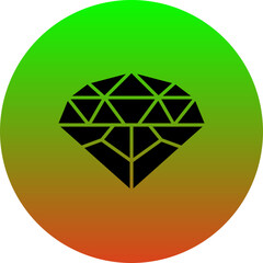 Fototapeta premium Diamond Icon