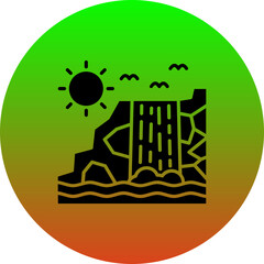 Waterfall Icon