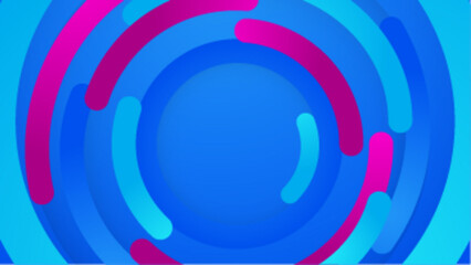 abstract blue and purple gradient geometric background with shapes vector illustration