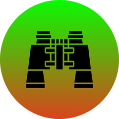 Fototapeta premium Binoculars Icon