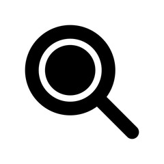 虫眼鏡のアイコンイラスト