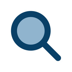 虫眼鏡のアイコンイラスト