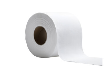 roll of toilet paper, white, white background, isolated, no background