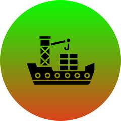 Obraz premium Freight Icon