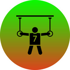 Gymnastic rings Icon