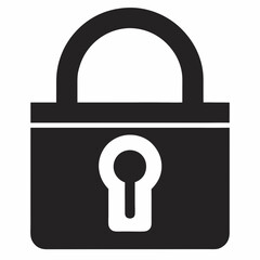 lock icon vector